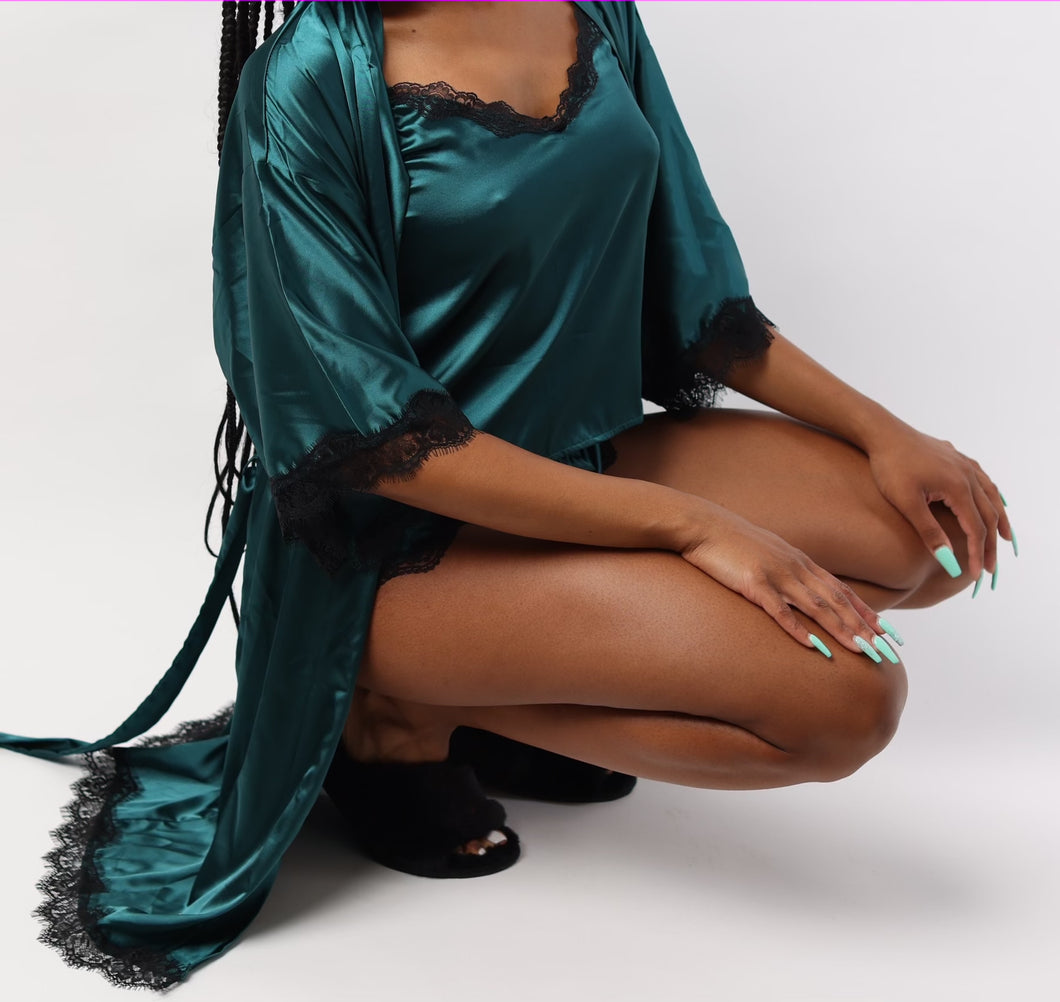 The Renee Robe - Green